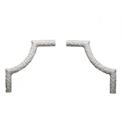 Ornament colt Gaudi alb.  1.52.300