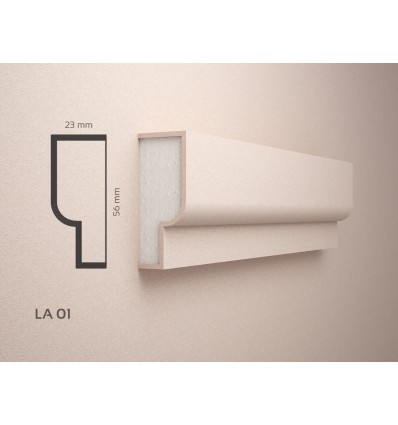 Ancadrament Polistiren Expandat cu Rasina LA01