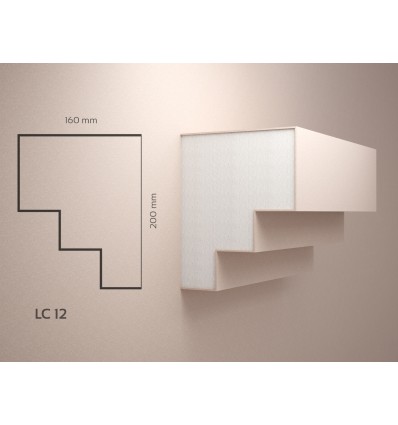 CORNISE DIN POLISTIREN EXPANDAT CU RASINA LC12 LC0 12